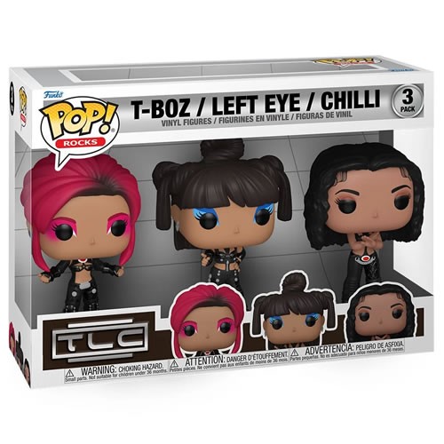 Pop! Rocks - TLC - T-Boz / Left Eye / Chilli (Scrubs) 3-Pack
