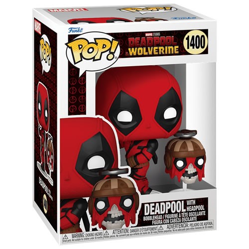 Pop! Marvel - Deadpool & Wolverine (2024 Movie) - S02 - Deadpool w/ Headpool