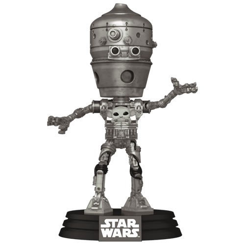 Pop! Star Wars Deluxe - The Mandalorian - S10 - IG-12 w/ Grogu