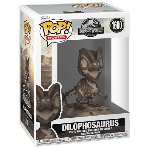 Pop! Movies - Jurassic World - Dilophosaurus (Fossil)
