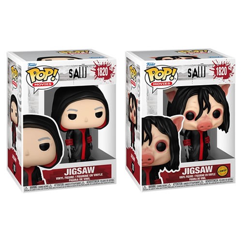 Pop! Movies - SAW - Jigsaw Killer w/ Chase