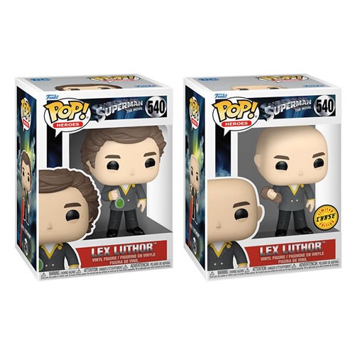 Pop! Heroes - Superman The Movie (1978) - Lex Luthor w/ Chase