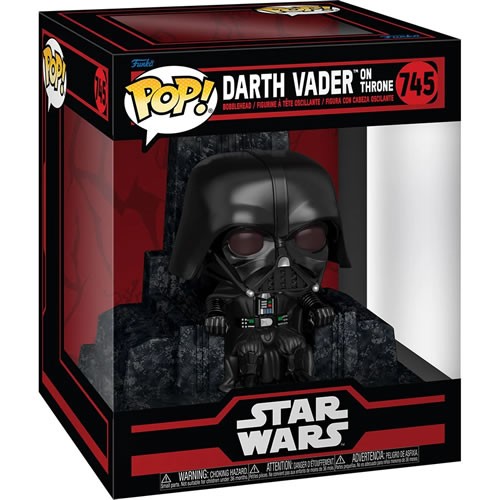Pop! Star Wars Deluxe - Obi-Wan Kenobi - Darth Vader On Throne
