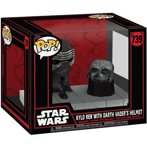 Pop! Deluxe Star Wars - Kylo Ren With Darth Vader's Helmet