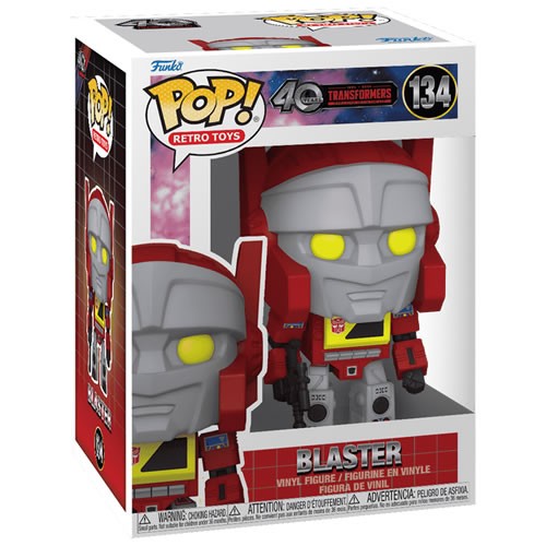Pop! Retro Toys - Transformers 40th Anniversary - Blaster (G1)