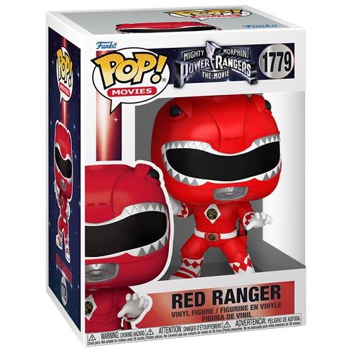 Pop! Movies - Mighty Morphin Power Rangers The Movie - Red Ranger