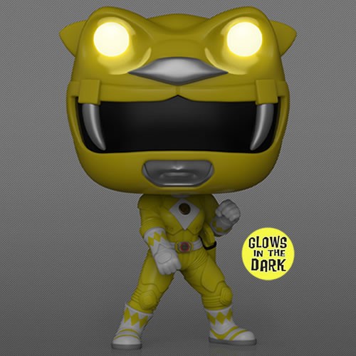 Pop! Movies - Mighty Morphin Power Rangers The Movie - Yellow Ranger (GID)