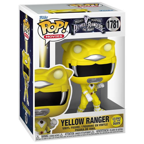 Pop! Movies - Mighty Morphin Power Rangers The Movie - Yellow Ranger (GID)