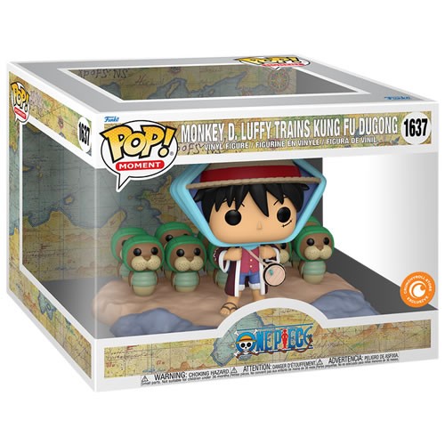 Pop! Moments - Animation - One Piece - Monkey D. Luffy Trains Kung Fu Dugong (Exclusive)