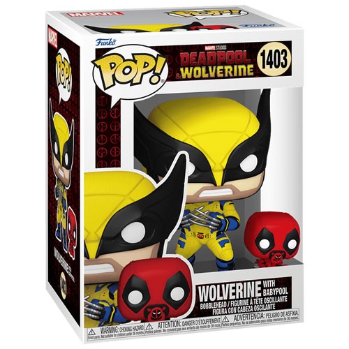 Pop! Marvel - Deadpool & Wolverine (2024 Movie) - S02 - Wolverine w/ Babypool