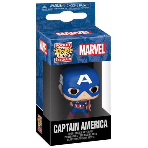 Pocket Pop! Keychains - Marvel New Classics - Captain America