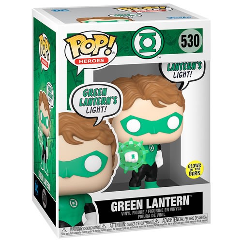 Pop! Heroes - DC - Green Lantern (Beware) (Glow)