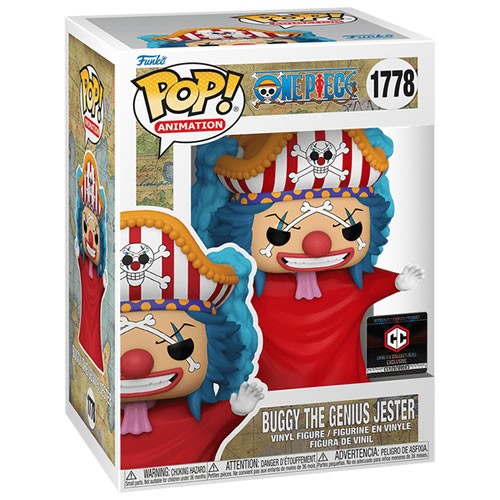 Pop! Animation - One Piece - Buggy The Genius Jester (Post Time-Skip) (Exclusive)