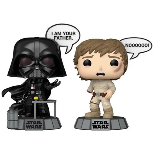 Pop! Star Wars - Darth Vader & Luke Skywalker Sayings 2-Pack