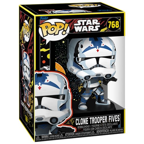Pop! Star Wars - The Clone Wars - Clone Trooper Fives (Retro)