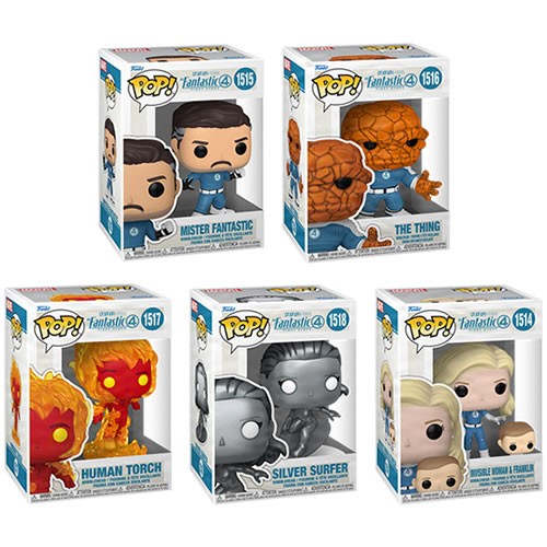 Pop! Marvel - Fantastic Four: First Steps - S01 - Assortment