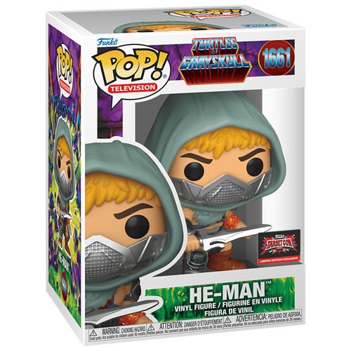 Pop! Television - Turtles Of Grayskull - He-Man (Exclusive)