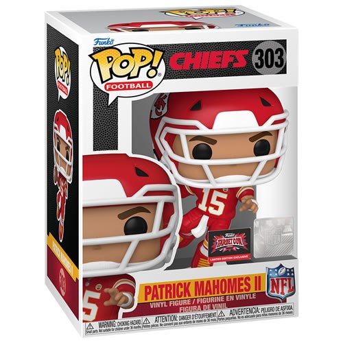 Pop! Football - NFL - Patrick Mahomes II (Chiefs) (Exclusive)