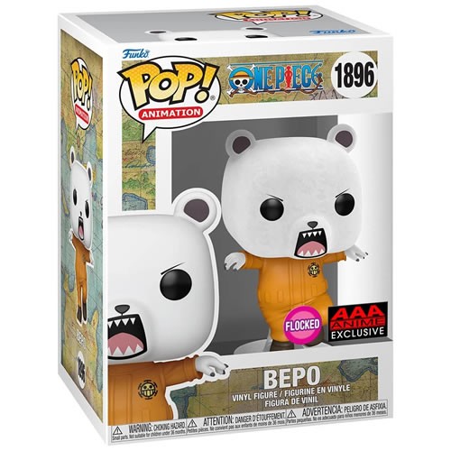 Pop! Animation - One Piece - Bepo (Flocked) (Exclusive)