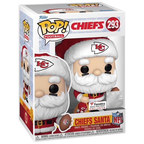 Pop! Football - NFL - Chiefs Santa (Chiefs) (Exclusive)