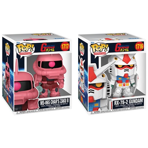 Pop! Animation - Mobile Suit Gundam - 6" Super Size Assortment