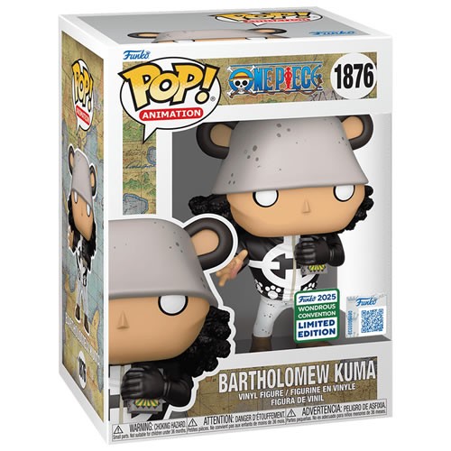 Pop! Animation - One Piece - Bartholomew Kuma w/ Pop! Protector (2025 Wondrous Con) (Exclusive)