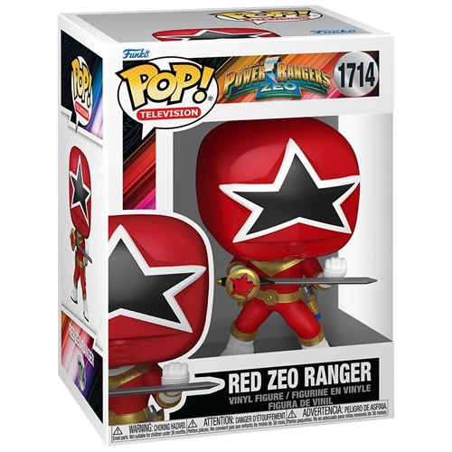 Pop! Television - Power Rangers Zeo - Red Zeo Ranger
