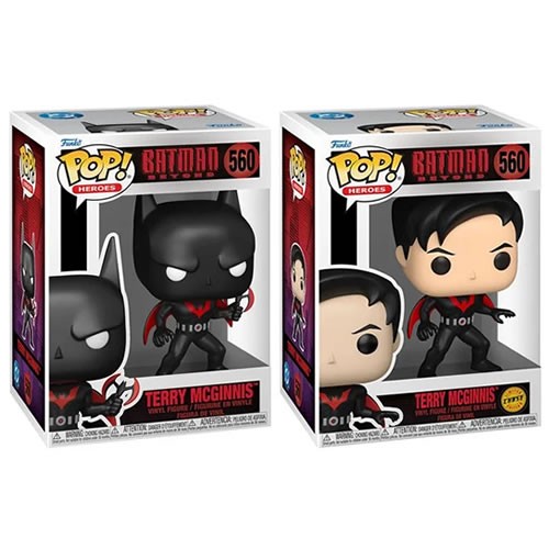 Pop! Heroes - DC - Batman Beyond - Terry McGuinnes w/ Chase