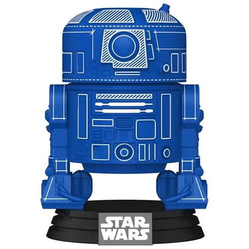 Pop! Star Wars - S11 - R2-D2 (Blueprint)