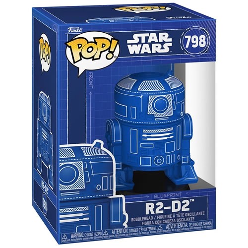 Pop! Star Wars - S11 - R2-D2 (Blueprint)
