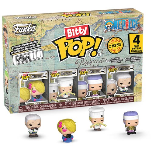 Bitty Pop! - One Piece - S03 - 4-Pack (Sanji)