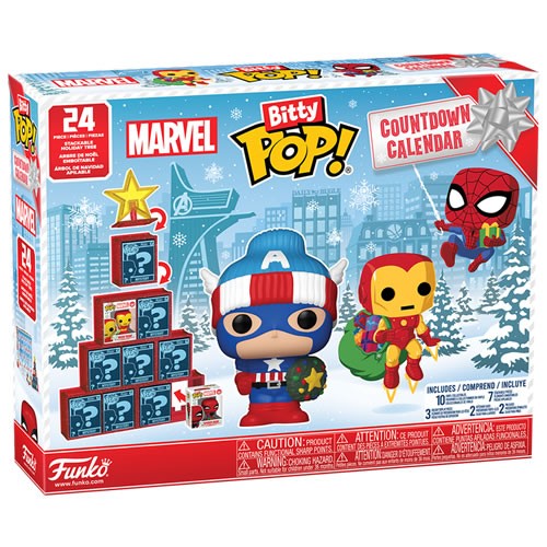 Bitty Pop! - Marvel - Keychain Bitty Pop! Holiday Advent Calendar