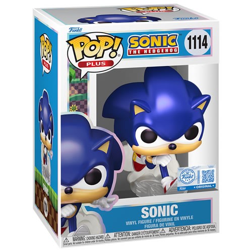 Pop! Plus - Games - Sonic The Hedgehog - Sonic (Pearlescent)