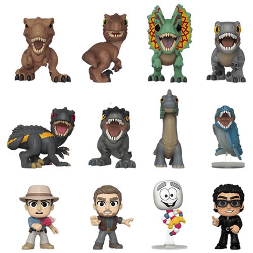 Mystery Minis Figures - Jurassic World - 12pc Assorted Display