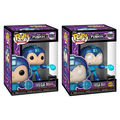 Pop! Games - Funko Fusion - S03 - Mega Man - Mega Man w/ Chase