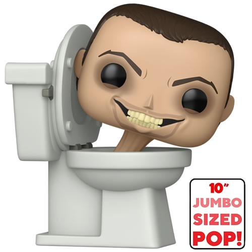 Pop! Animation - Skibidi Toilet - 10" Jumbo Sized Skibidi Toilet (Exclusive)