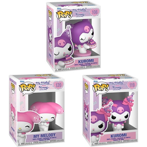 Pop! Sanrio - My Melody 50th / Kuromi 20th Anniversary - Assortment