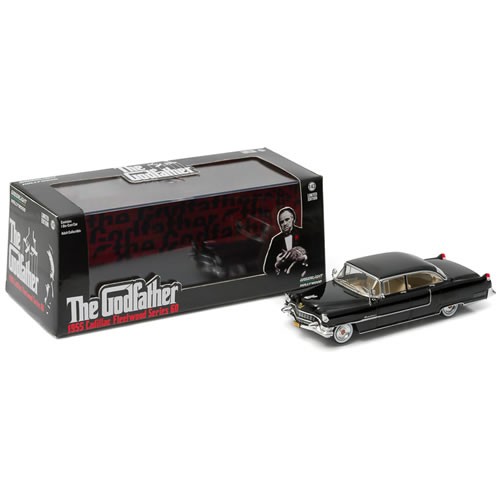 1:43 Scale Diecast - Hollywood Series - The Godfather - 1955 Cadillac Fleetwood S60 Special