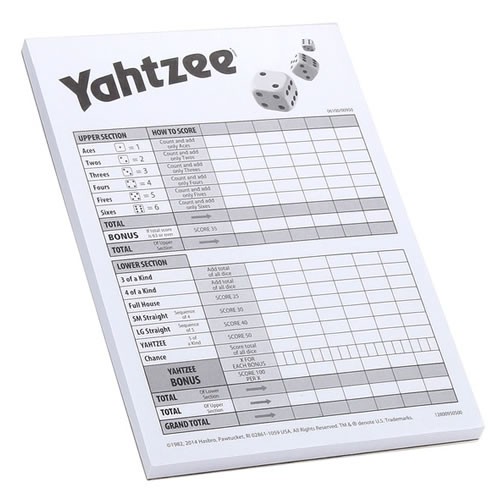 Games - Yahtzee - Score Pads Refill - 0970