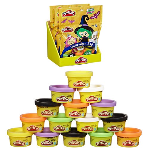 Halloween Bag 15 1-Ounce Cans Treat-Without-The-Sweet Play-Doh
