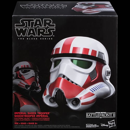 Star Wars Roleplay - The Black Series - Star Wars: Battlefront - Shock Trooper Elec Helmet - 5L01
