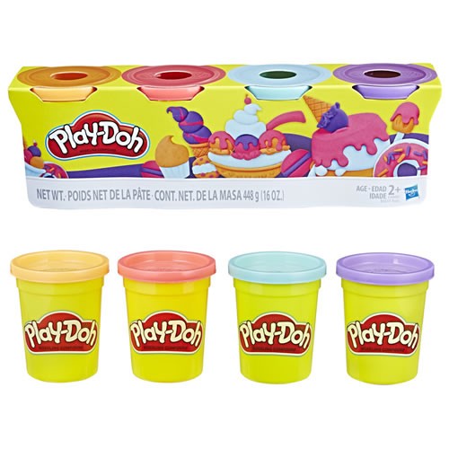 Play-Doh - Sweet Colors 4-Pack - AX01