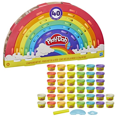 Play-Doh - Ultimate Rainbow 40-Pack - 5L02