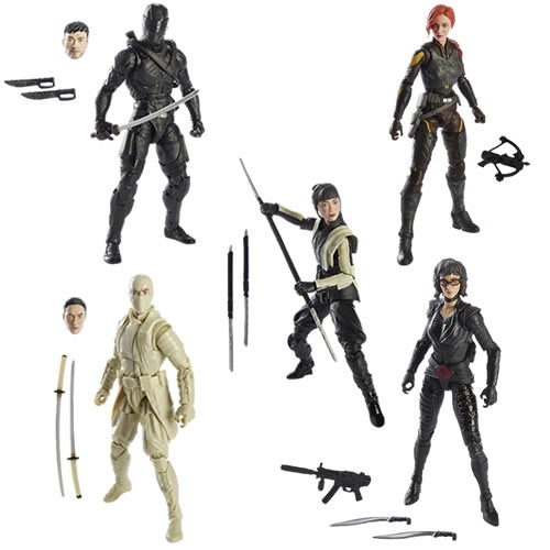 G.I. Joe Figures - 6" Classified Series - Snake Eyes: G.I. Joe Origins - Figure Assortment - 5L04