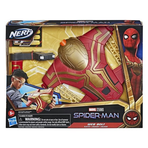 Spider-Man No Way Home Roleplay - Nerf - Spider-Man Web Bolt Blaster - AS00