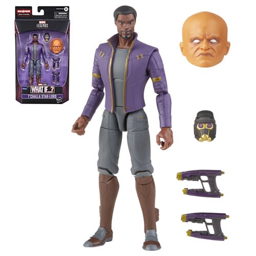 Marvel Legends 6" Figures - Build-A-Figure The Watcher - T'Challa Star-Lord - 5X00