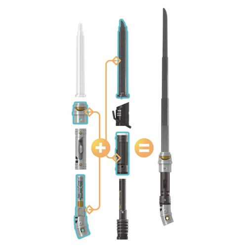 Star Wars Roleplay - Forge Customizable Electronic Lightsaber Assortment - 5L03