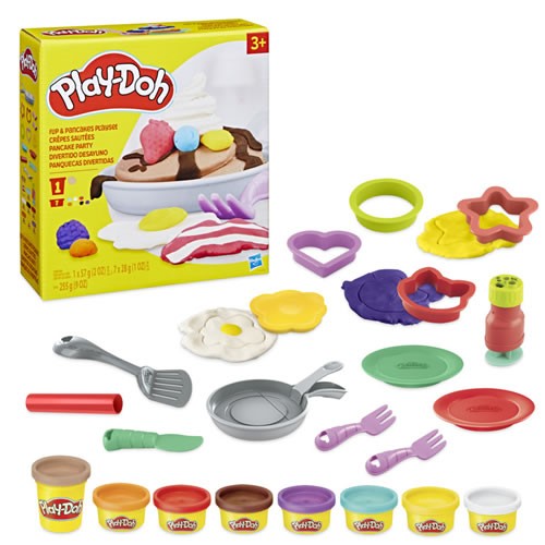 Play-Doh Kitchen Creations - Flip 'n Pancakes Playset - 5L01