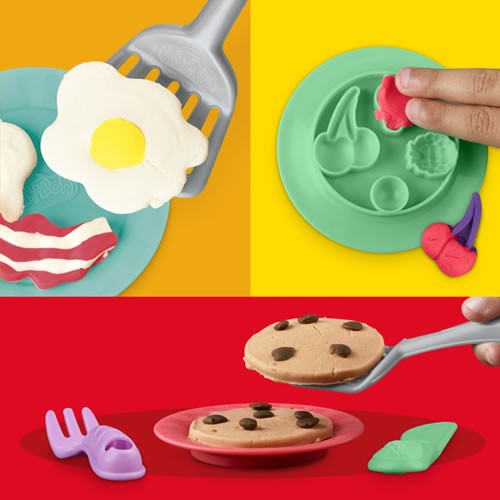 Play-Doh Kitchen Creations - Flip 'n Pancakes Playset - 5L01