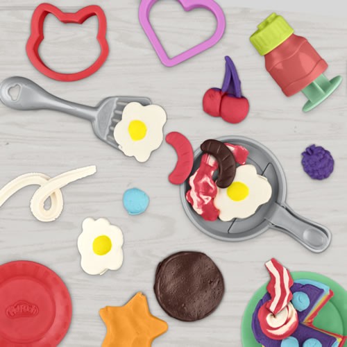 Play-Doh Kitchen Creations - Flip 'n Pancakes Playset - 5L01